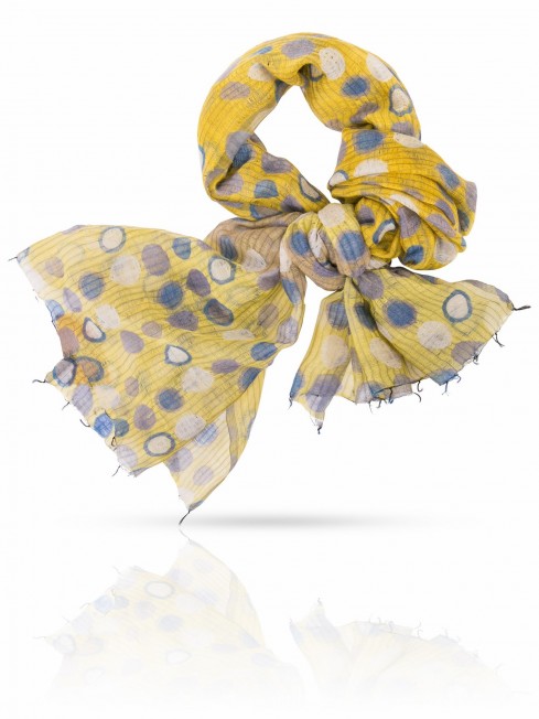 Палантин Женский SW-POLKA/YELLOW